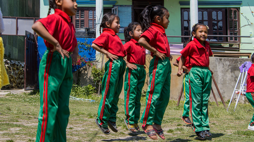 CWARDS Early Childhood Development Education Day Care Centre in Kathmandu, Nepal is supported by GoodWeave. Photo credit: Nikki Thapa  